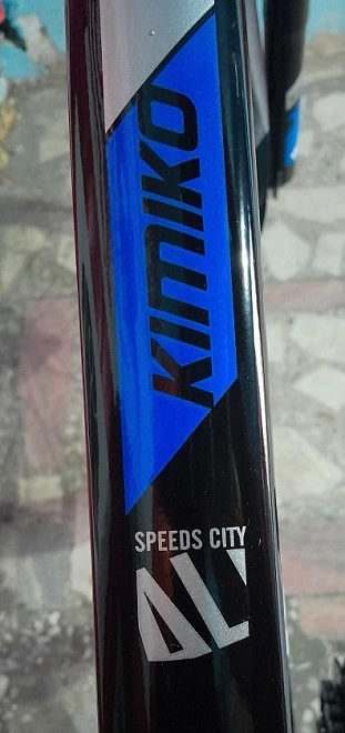 Велосипед KIMIKO XS-900 "24 Спицы (Сине-черный)