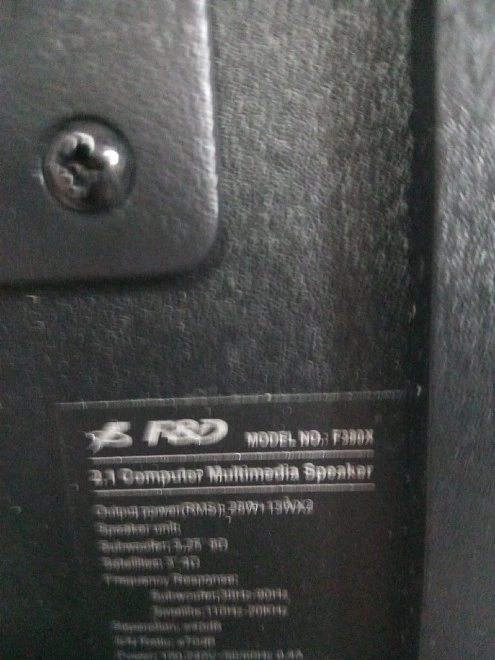 Акустическая система 2.1 F&D F380X