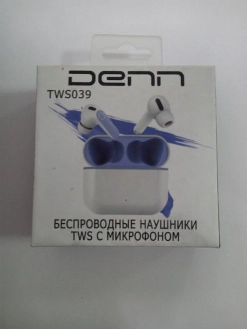 Наушники Denn TWS039 белые