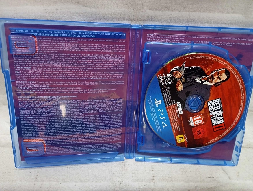 Диск для PS 4 Red Dead Redemption 2