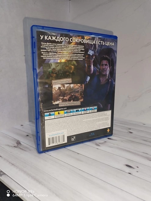 Диск для PS PS4 UNCHARTED 4 