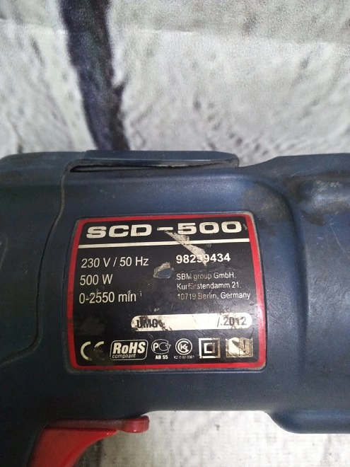 Шуруповерт Stomer  SCD-500