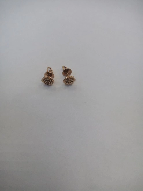 Серьги золотые 583 проба 1,8гр (ФМ)
