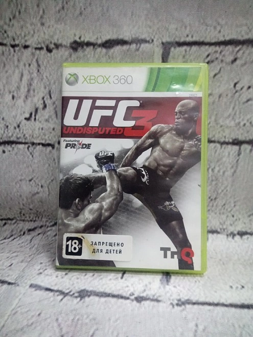 Диск для X-Box 360 UFC 3 Undisputed