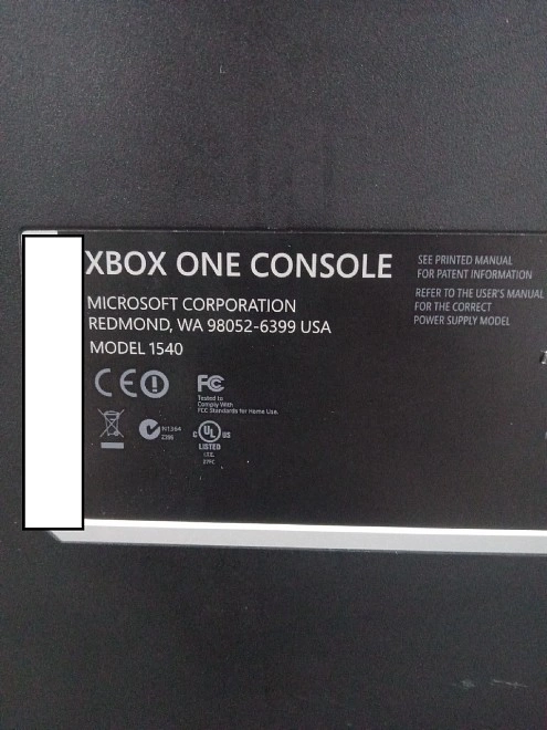 Игровая приставка X-Box One Microsoft Xbox ONE Black 1540  500 Gb 