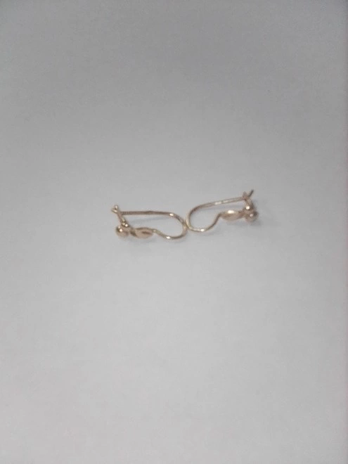 Серьги золотые 585 1,20 грФМ