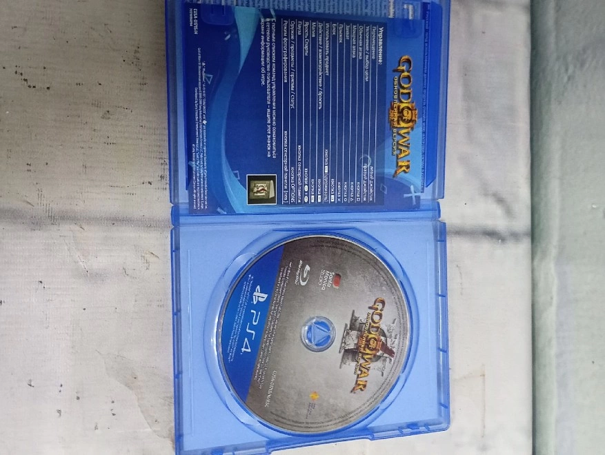 Диск для приставки Sony PS4 God Of War 3.