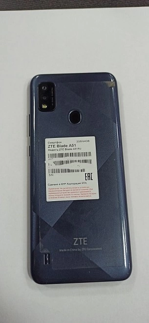 Смартфон ZTE Blade A51 3/64Gb