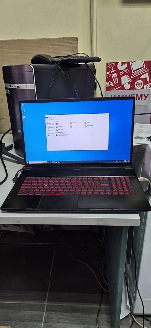 Ноутбук MSI i5-10500H 2.50GHz/16Gb озу/SSD 1Tb/GTX1650