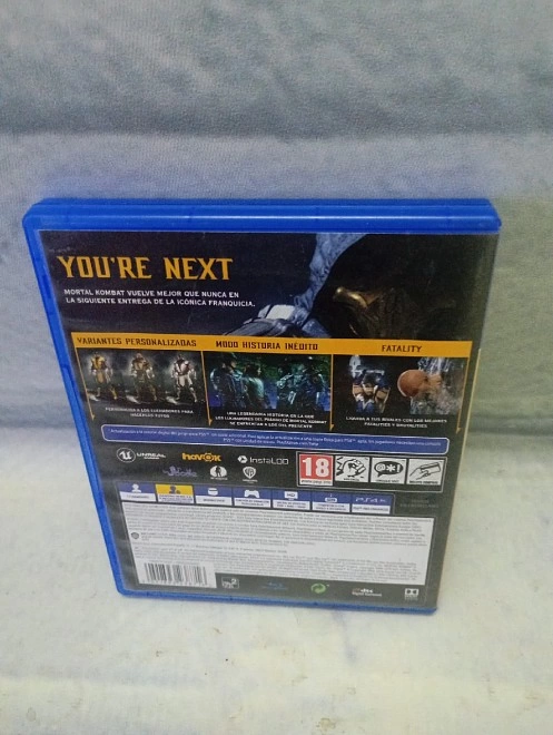 Диск для PS Sony PlayStation 4 MORTAL KOMBAT 11