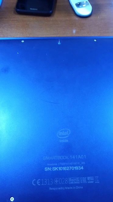 Ноутбук Prestigio  Smartbook141A01 Intel(R) Atom(TM) CPU Z3735F