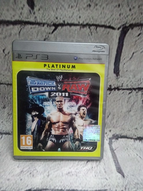Диск для PS III Sony SmackDown! vs. RAW 2011