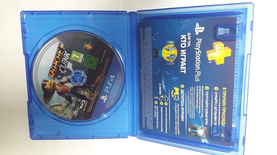 Диск для PS 4 Sony RATCHET CLANK