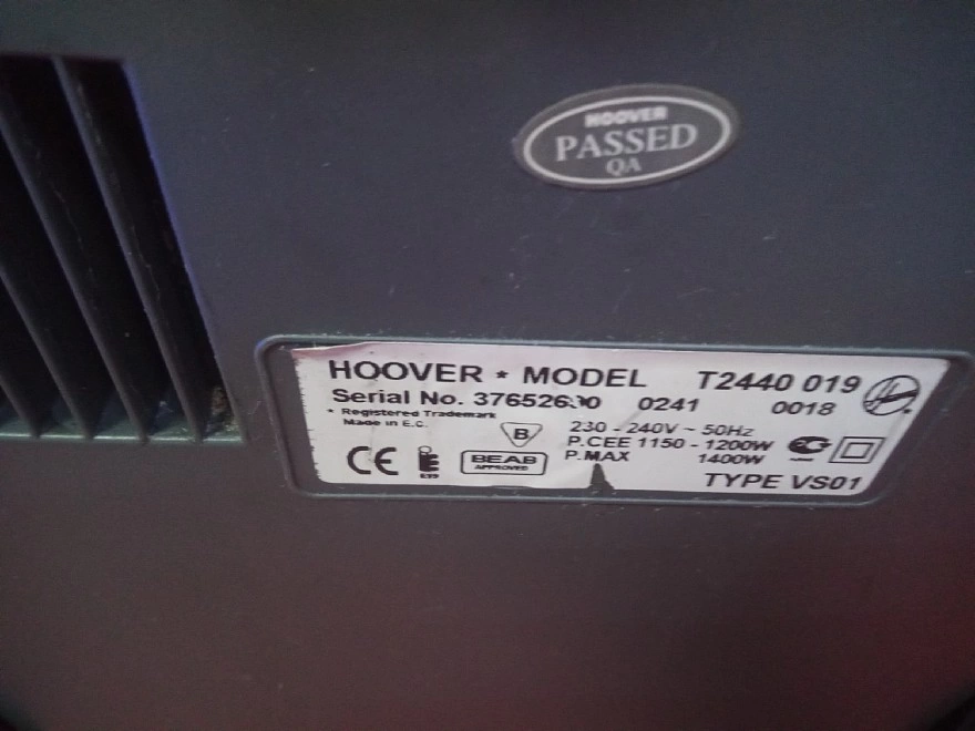 Пылесос Hoover Arianne T2440 019