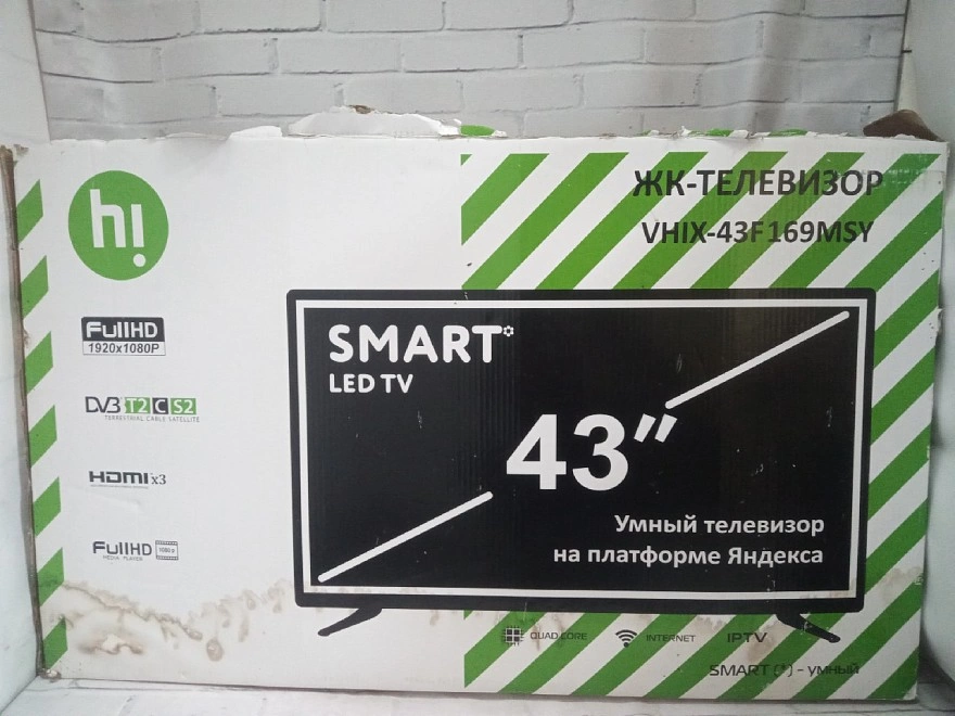 Телевизор Hi VHIX-43F169MSY