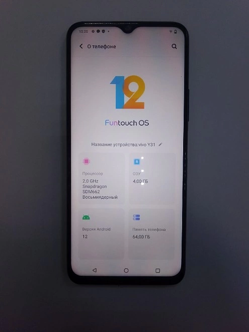 Смартфон Vivo Y31 4/64