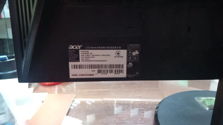 Монитор Acer V193HQL
