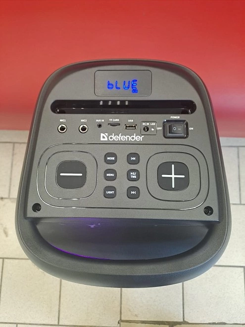 Портативная акустика Defender EXPLODE, 60 Вт, bluetooth, FM, Type-C