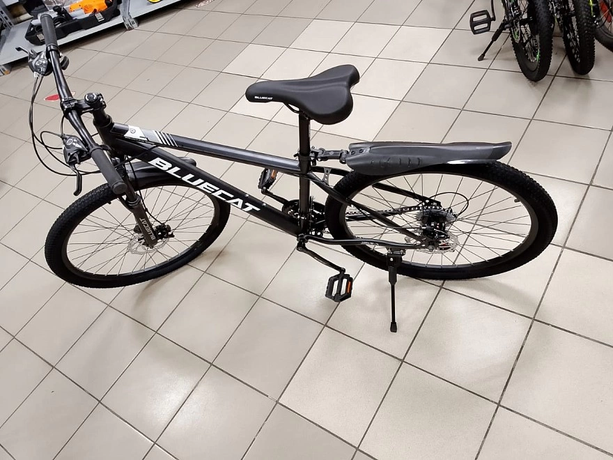 Велосипед BLUECAT FRAME SERIES 26" серый  ФМ