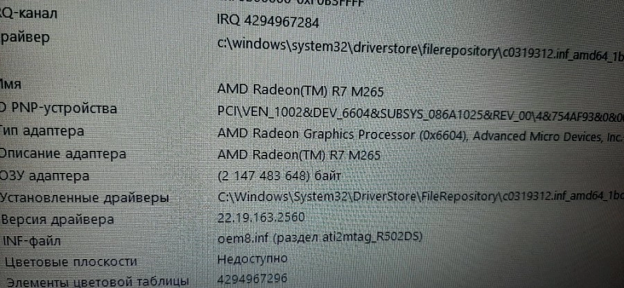 Ноутбук Acer AMD A10-7300/HDD 500/ОЗУ 4/AMD Radeon R7 M265 2Gb