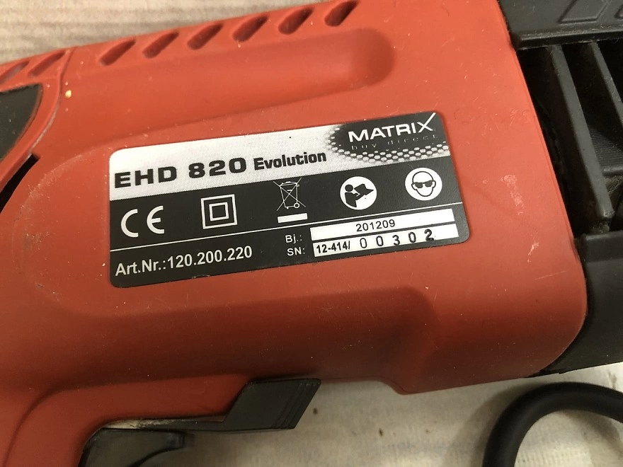 Перфоратор Matrix EHD 820 Evolution