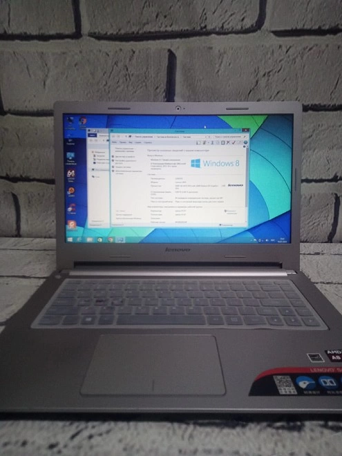 Ноутбук Lenovo S435 4 гб 500 гб A8-6410 R5 