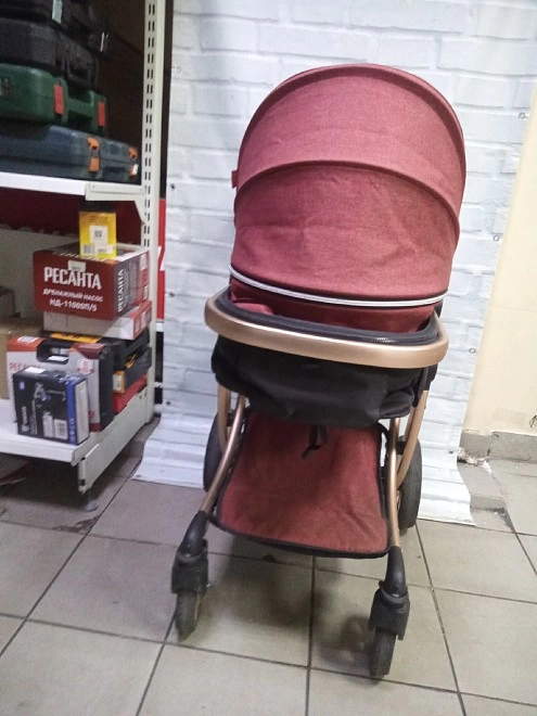 Коляска детская Farfello Red 