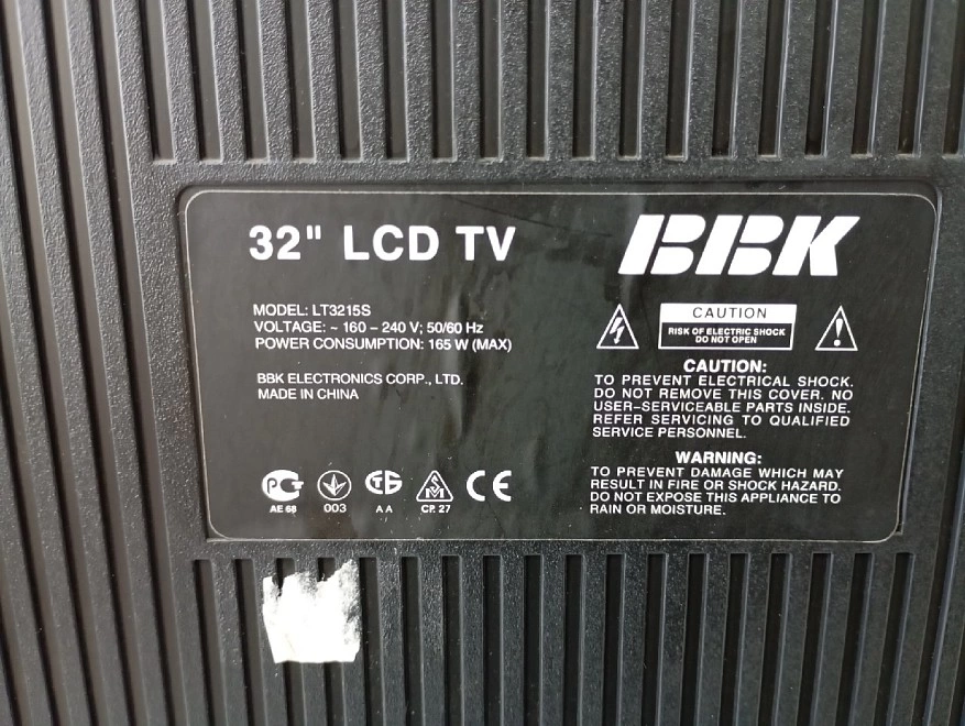 Телевизор BBK LT3215S