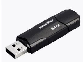 USB Flash Drive Smartbuy 64Gb Clue (Black)