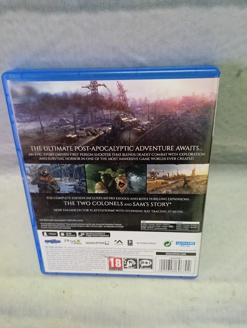 Диск для PS Sony Playstation 5 Metro Exodus