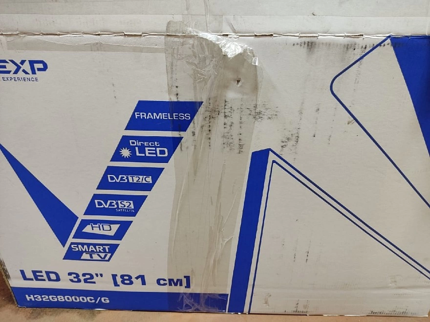 Телевизор Dexp H32G8000C/G серый