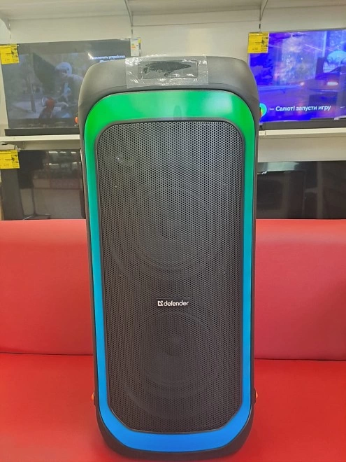 Портативная акустика Defender ORION 60 Вт, bluetooth, FM радио, USB, AUX,