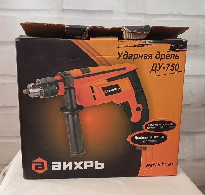 Дрель ударная Вихрь ДУ-750