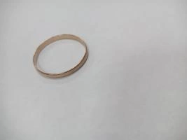 Кольцо золотое 375 проба 1.050 гр, 21,5 р-р (ФМ)