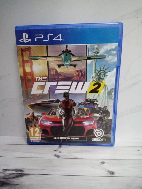 Диск для приставки PS4 The Crew 2 