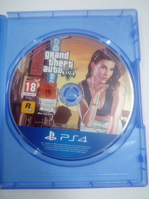 Диск для PS 4 Sony GTA V