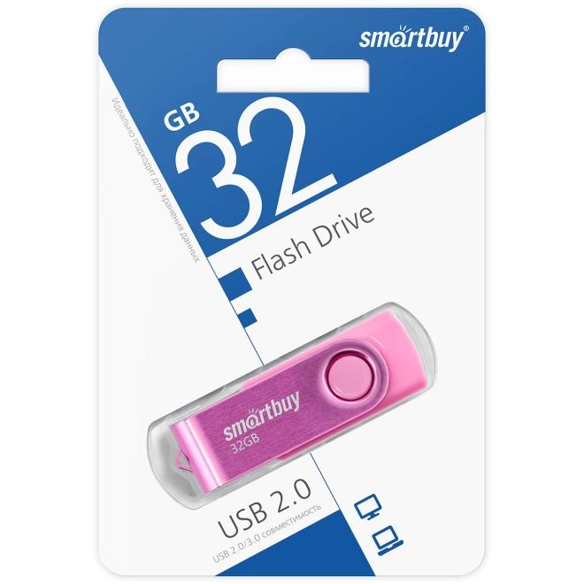 USB Flash Drive Smartbuy 32Gb Twist Yellow