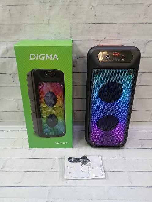 Портативная акустика Digma D-MC1705