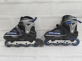 Коньки роликовые Rush action Rol108A blue 2 38-41