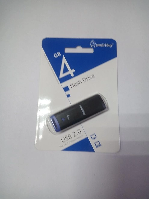 USB Flash Drive Smart Buy  Easy 4 GB 2.0 Black