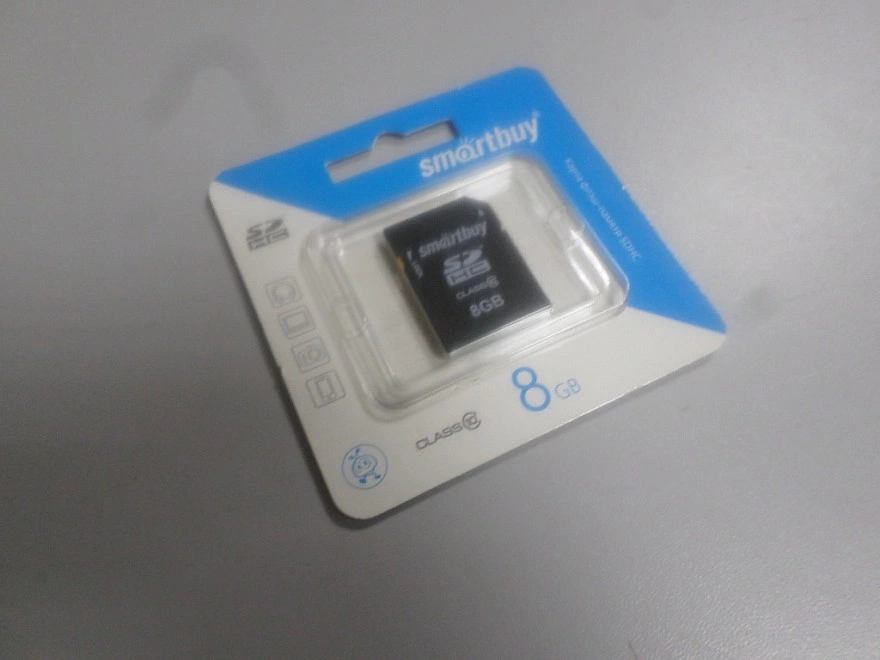 Карта памяти SD Smartbuy 8gb Class10