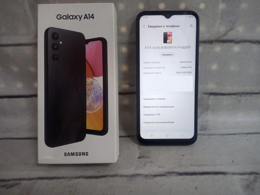 Смартфон Samsung A14 4/64