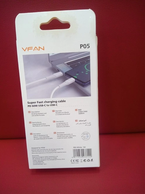 Зарядное устройство для телефона VFAN P05 60W