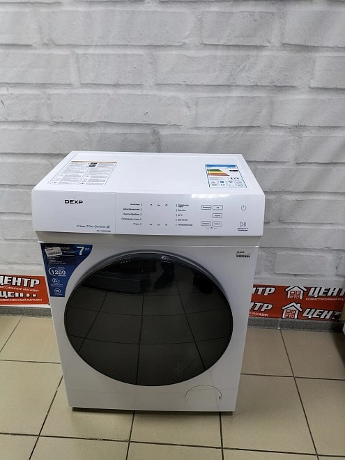 Стиральная машина Dexp WM-F712SDGZ/WBS