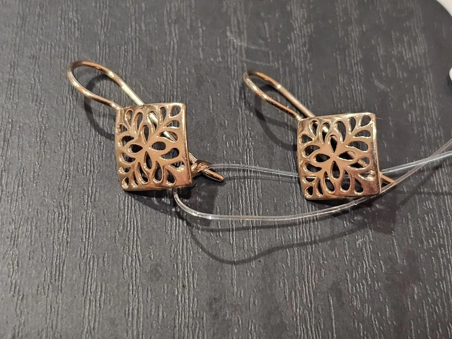 Серьги золотые  585 проба 2,04гр (ФМ)