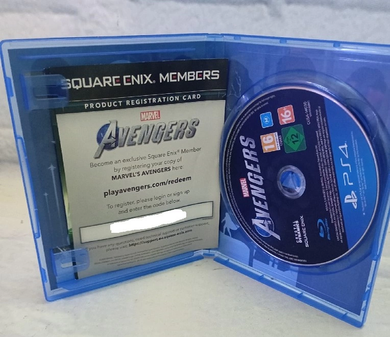 Диск для PS Sony PlayStation 4 Avengers