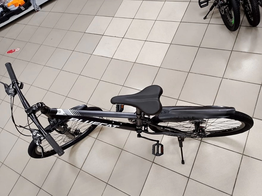 Велосипед BLUECAT FRAME SERIES 26" серый  ФМ