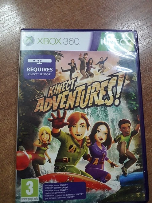 Диск для X-Box 360  KINEKT ADVENTURES