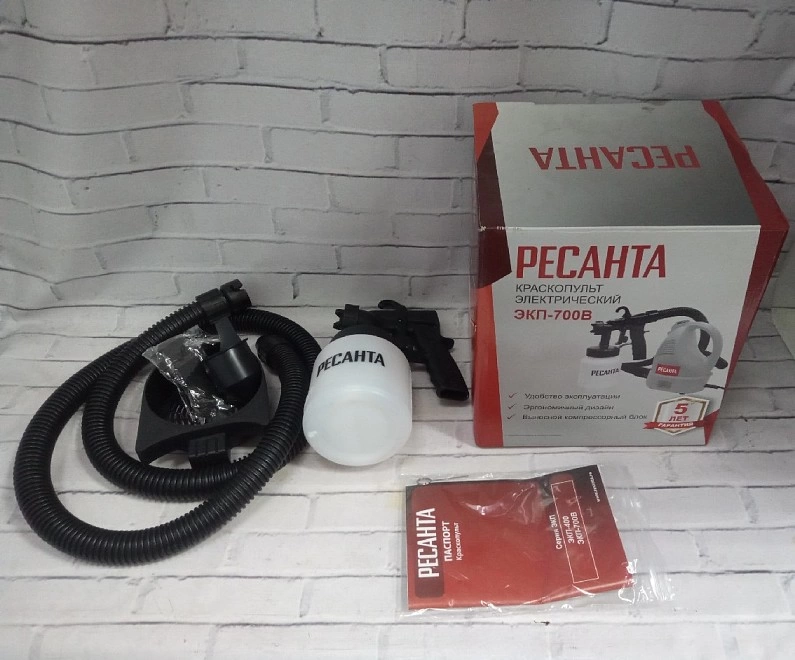 Краскопульт РЕСАНТА ЭКП-700В