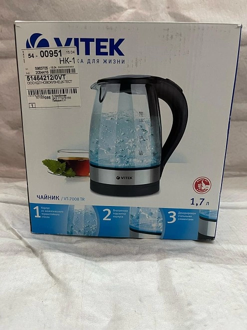 Электрочайник Vitek VT-7008 TR